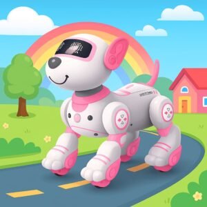 Perro robot inteligente con control remoto