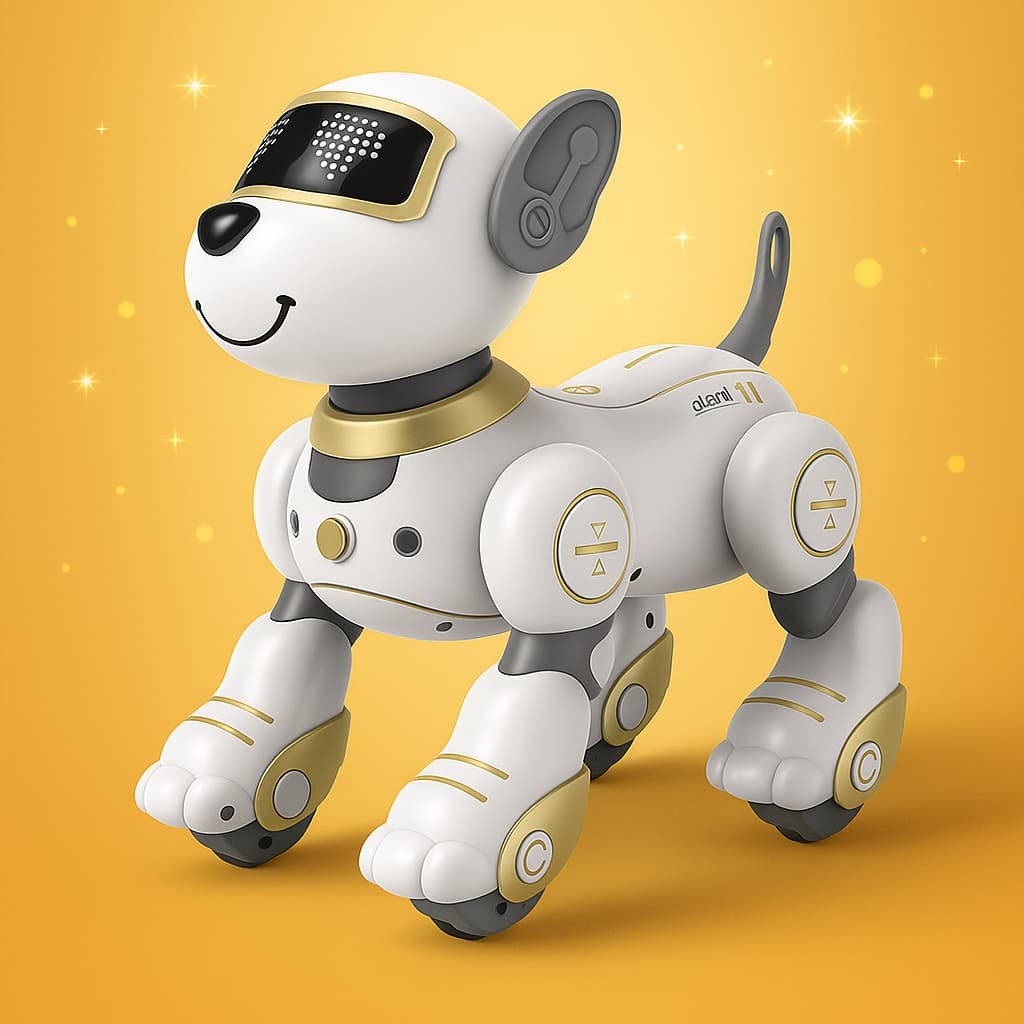 Perro robot inteligente con control remoto