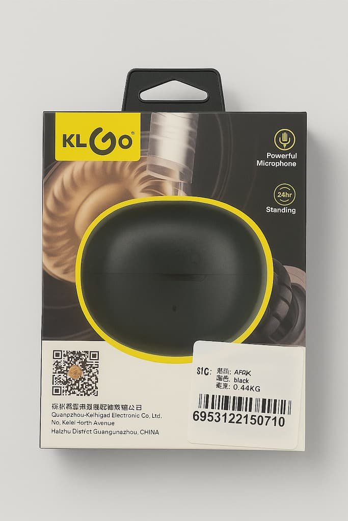 Auriculares bluetooth KLGO HK-74BL Negros