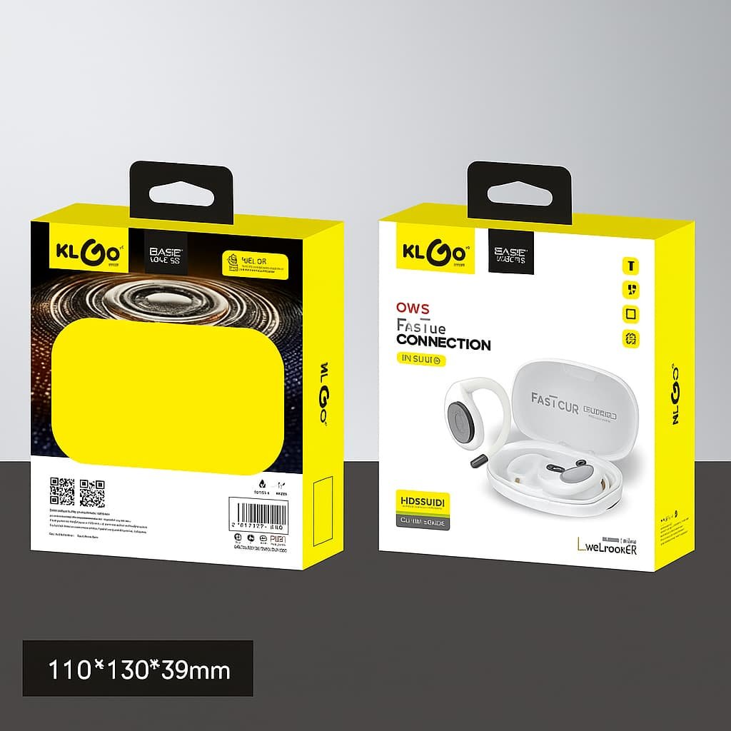 Auriculares KLGO TWS Bluetooth T93 Buds Pro | True Wireless | Estuche con Carga Inalámbrica