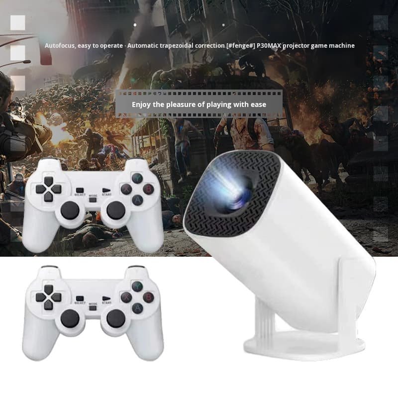 Proyector portátil P30max con videojuegos