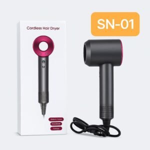 Secador de pelo de alta potencia con iones negativos