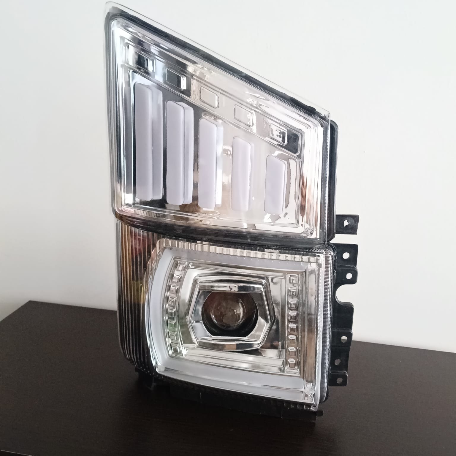 KIT Juego farolas + Direccionales LED DRL para camiones Chevrolet Reward 24 voltios - Image 3