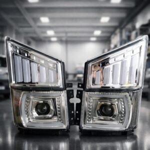 KIT Juego farolas + Direccionales LED DRL para camiones Chevrolet Reward 24 voltios