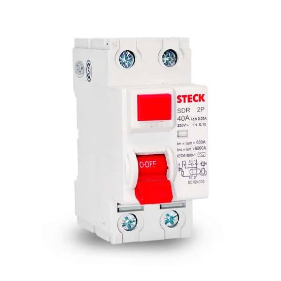 INTERRUPTOR DIFERENCIAL 2X40A – 30MA – SDR – STECK - Image 3