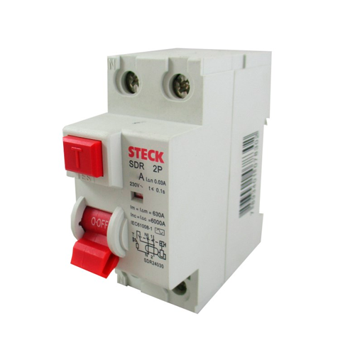 INTERRUPTOR DIFERENCIAL 2X40A – 30MA – SDR – STECK